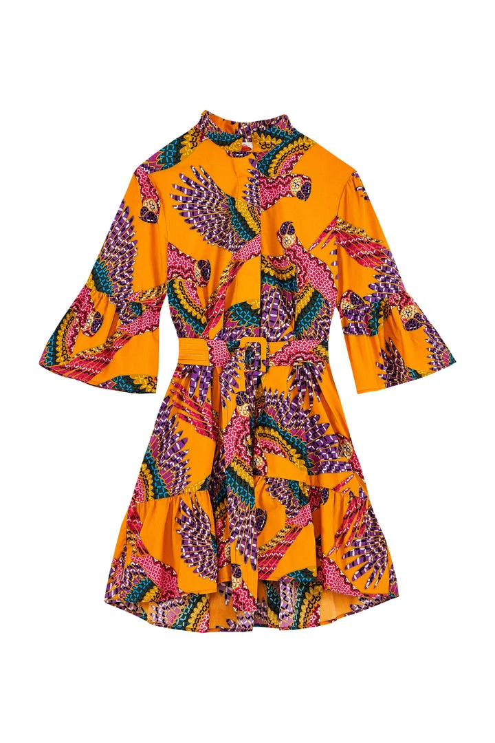 FARM RIO BEADED MACAWS MINI DRESS New In 5 FARM RIO BEADED MACAWS MINI DRESS New In