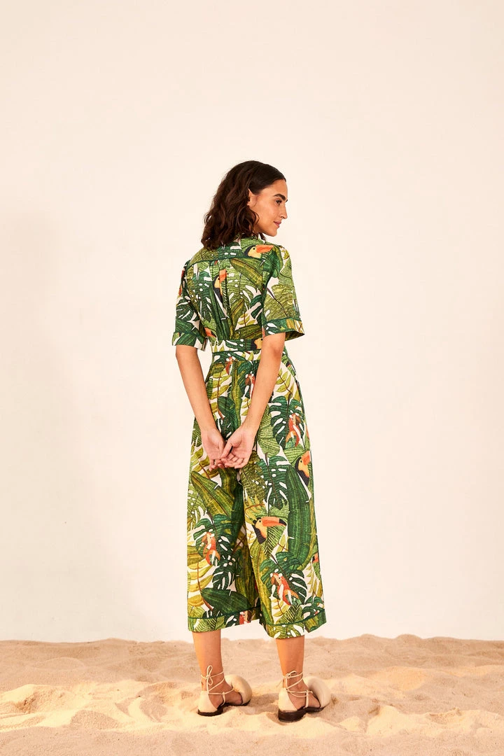FARM RIO PARADISE FOREST JUMPSUIT 2 FARM RIO PARADISE FOREST JUMPSUIT
