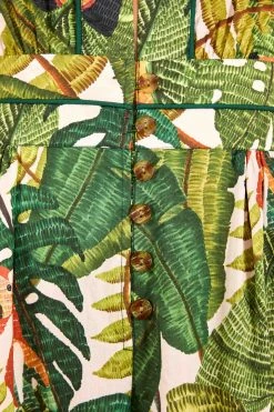 FARM RIO PARADISE FOREST JUMPSUIT 9 FARM RIO PARADISE FOREST JUMPSUIT