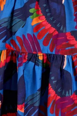 FARM RIO RAINBOW MACAW MINI DRESS New In 9 FARM RIO RAINBOW MACAW MINI DRESS New In