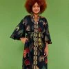 FARM RIO WONDERFUL HEADDRESS SHIRTDRESS New In