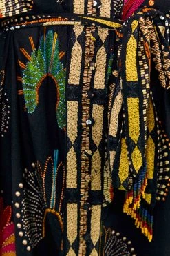 FARM RIO WONDERFUL HEADDRESS SHIRTDRESS New In 13 FARM RIO WONDERFUL HEADDRESS SHIRTDRESS New In