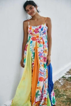 FARM RIO New In White Good Vibes Maxi Dress