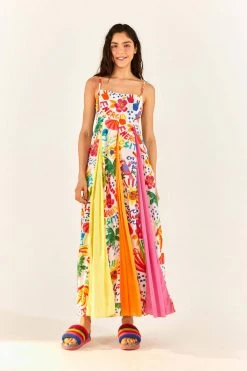 FARM RIO New In White Good Vibes Maxi Dress