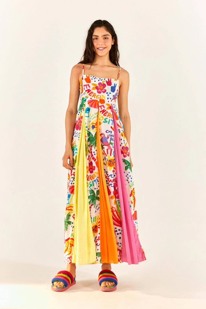 FARM RIO New In White Good Vibes Maxi Dress 2 FARM RIO New In White Good Vibes Maxi Dress