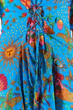 FARM RIO Blue Ocean Stories Mini Dress 11 FARM RIO Blue Ocean Stories Mini Dress