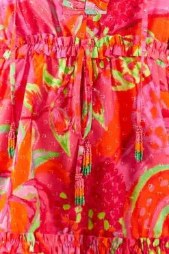 FARM RIO Fruit Brush Mini Dress New In 12 FARM RIO Fruit Brush Mini Dress New In