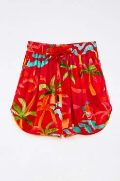 FARM RIO New In Red Ipanema Unisex Shorts