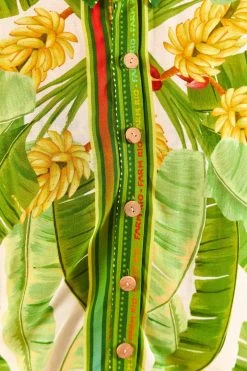 FARM RIO New In Fresh Forest Scarf Unisex Shirt 10 FARM RIO New In Fresh Forest Scarf Unisex Shirt