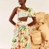 FARM RIO Copabacana Midi Dress New In