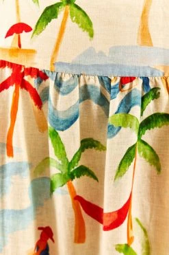 FARM RIO Copabacana Midi Dress New In 6 FARM RIO Copabacana Midi Dress New In