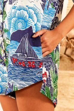 FARM RIO Graphic Rio Romper 12 FARM RIO Graphic Rio Romper