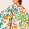 FARM RIO Fruits Queen Scarf Kimono New In