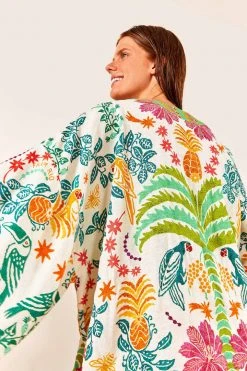 FARM RIO Fruits Queen Scarf Kimono New In