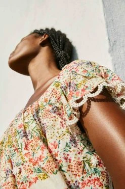 FARM RIO Delicate Forest Scarves Blouse 9 FARM RIO Delicate Forest Scarves Blouse