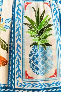 FARM RIO Tropical Tiles Cropped Pants