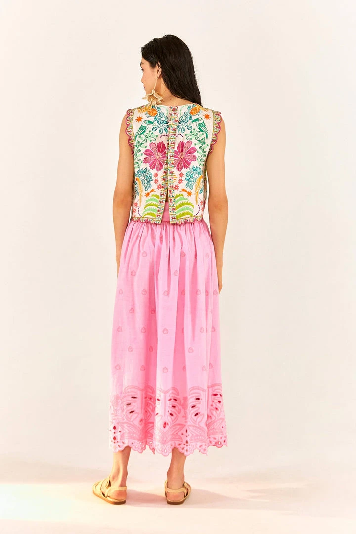 FARM RIO Fruits Queen Scarf Crop Top 4 FARM RIO Fruits Queen Scarf Crop Top