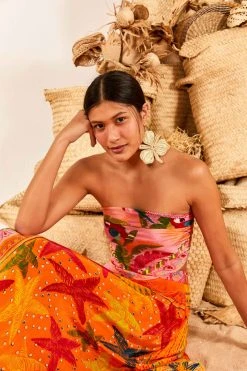 FARM RIO New In MIXED SCARVES PARROT SCARF