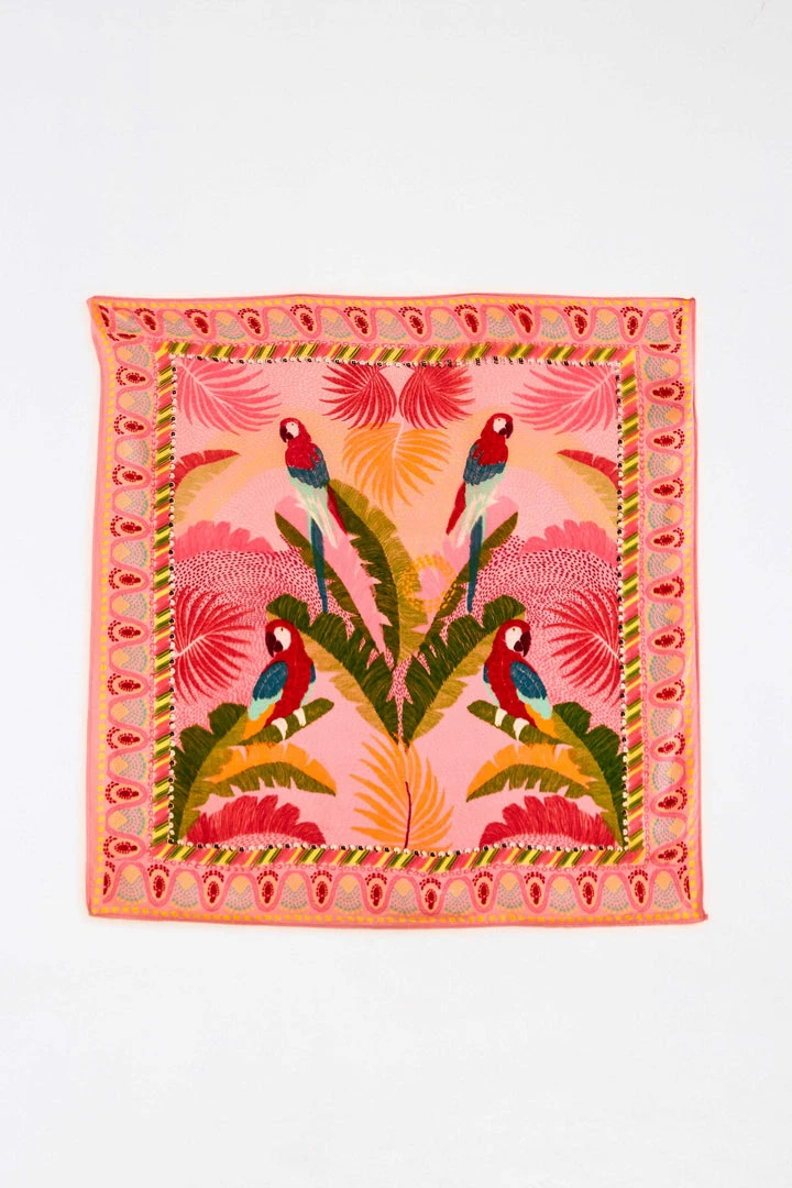 FARM RIO New In MIXED SCARVES PARROT SCARF 3 FARM RIO New In MIXED SCARVES PARROT SCARF
