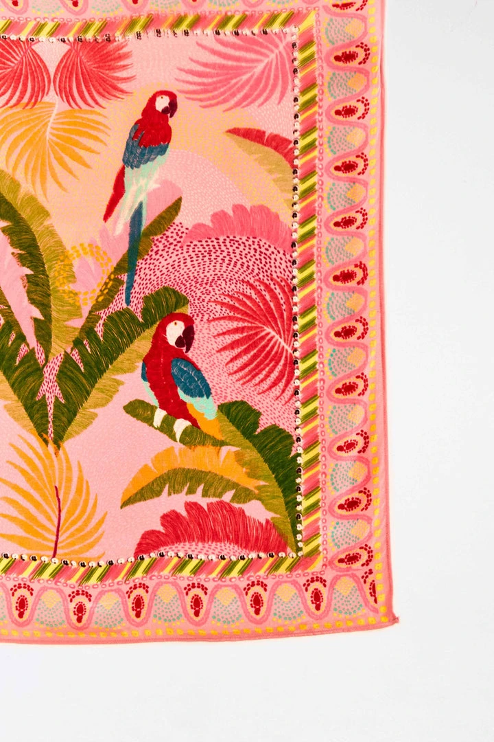 FARM RIO New In MIXED SCARVES PARROT SCARF 2 FARM RIO New In MIXED SCARVES PARROT SCARF