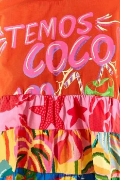 FARM RIO Temos Coco T-Shirt Blouse New In 11 FARM RIO Temos Coco T-Shirt Blouse New In