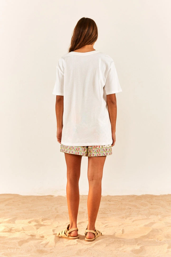 FARM RIO White Temos Coco T-Shirt 2 FARM RIO White Temos Coco T-Shirt