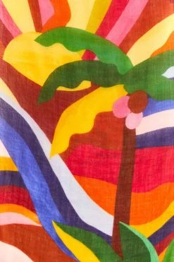 FARM RIO Graphic Sunshine Scarf 5 FARM RIO Graphic Sunshine Scarf