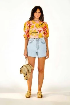 FARM RIO Banana Taste Blouse New In