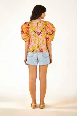 FARM RIO Banana Taste Blouse New In