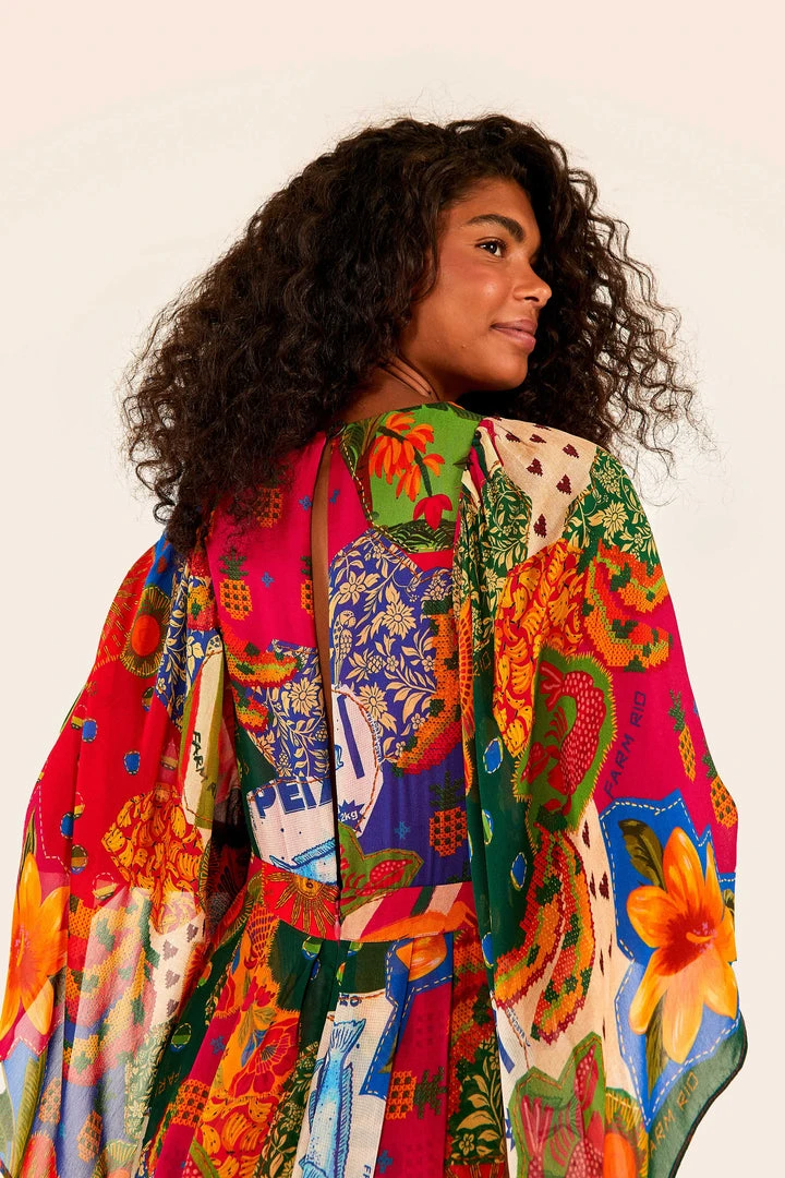 FARM RIO Sunny Mix Maxi Dress 3 FARM RIO Sunny Mix Maxi Dress