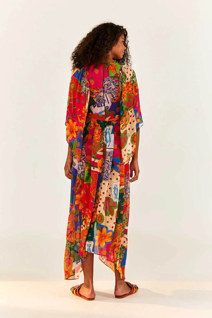 FARM RIO Sunny Mix Maxi Dress 2 FARM RIO Sunny Mix Maxi Dress
