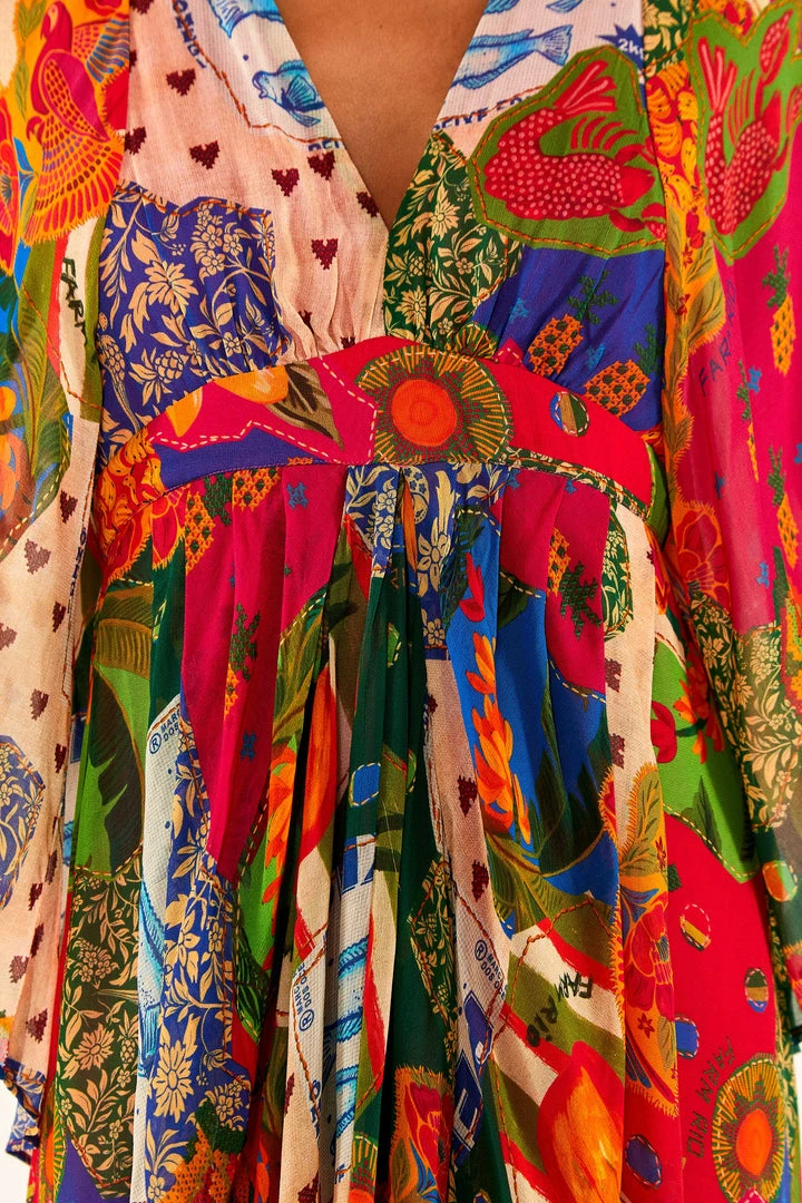 FARM RIO Sunny Mix Maxi Dress 5 FARM RIO Sunny Mix Maxi Dress