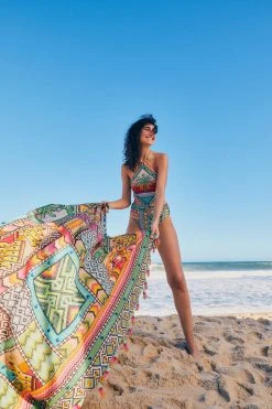 FARM RIO Banana Scarves Sarong