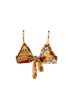 FARM RIO Banana Scarves Bikini Top New In 9 FARM RIO Banana Scarves Bikini Top New In