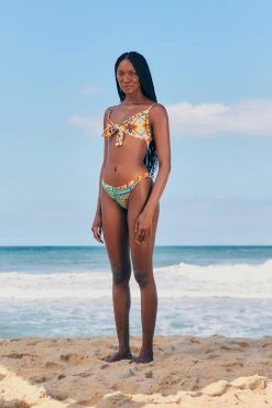 FARM RIO New In Banana Scarves Bikini Bottom