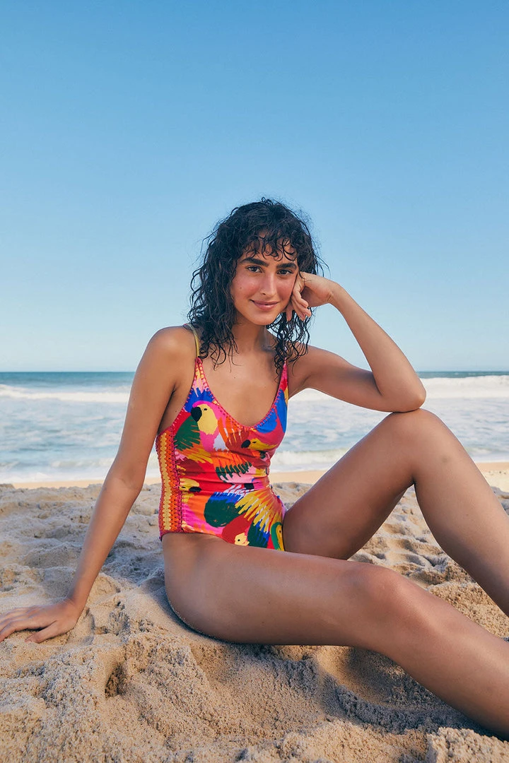 FARM RIO MACAW PARTY ONE PIECE 1 FARM RIO MACAW PARTY ONE PIECE