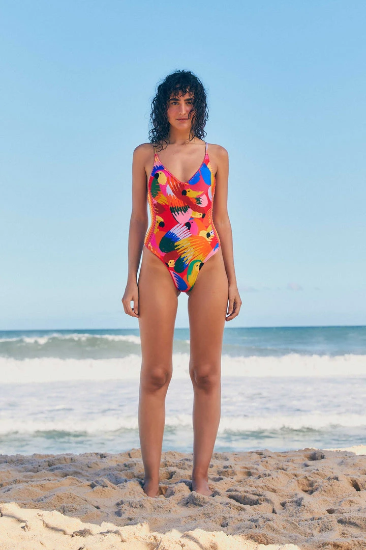 FARM RIO MACAW PARTY ONE PIECE 2 FARM RIO MACAW PARTY ONE PIECE