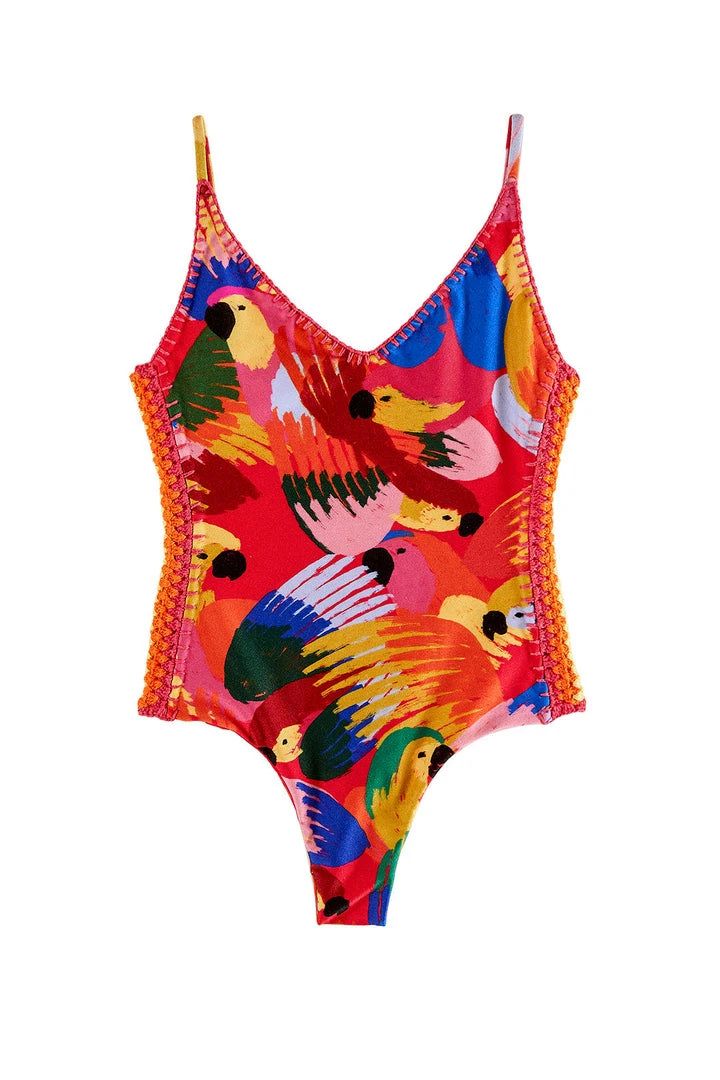 FARM RIO MACAW PARTY ONE PIECE 5 FARM RIO MACAW PARTY ONE PIECE