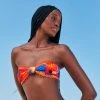 FARM RIO MACAW PARTY BIKINI TOP New In
