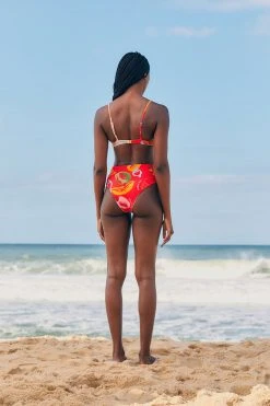 FARM RIO MIXED FRUITS OCEAN BIKINI TOP 8 FARM RIO MIXED FRUITS OCEAN BIKINI TOP