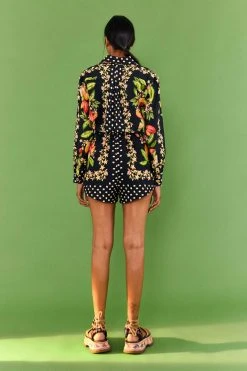 FARM RIO COCOA PARADISE DRAWSTRING SHORTS Most Loved