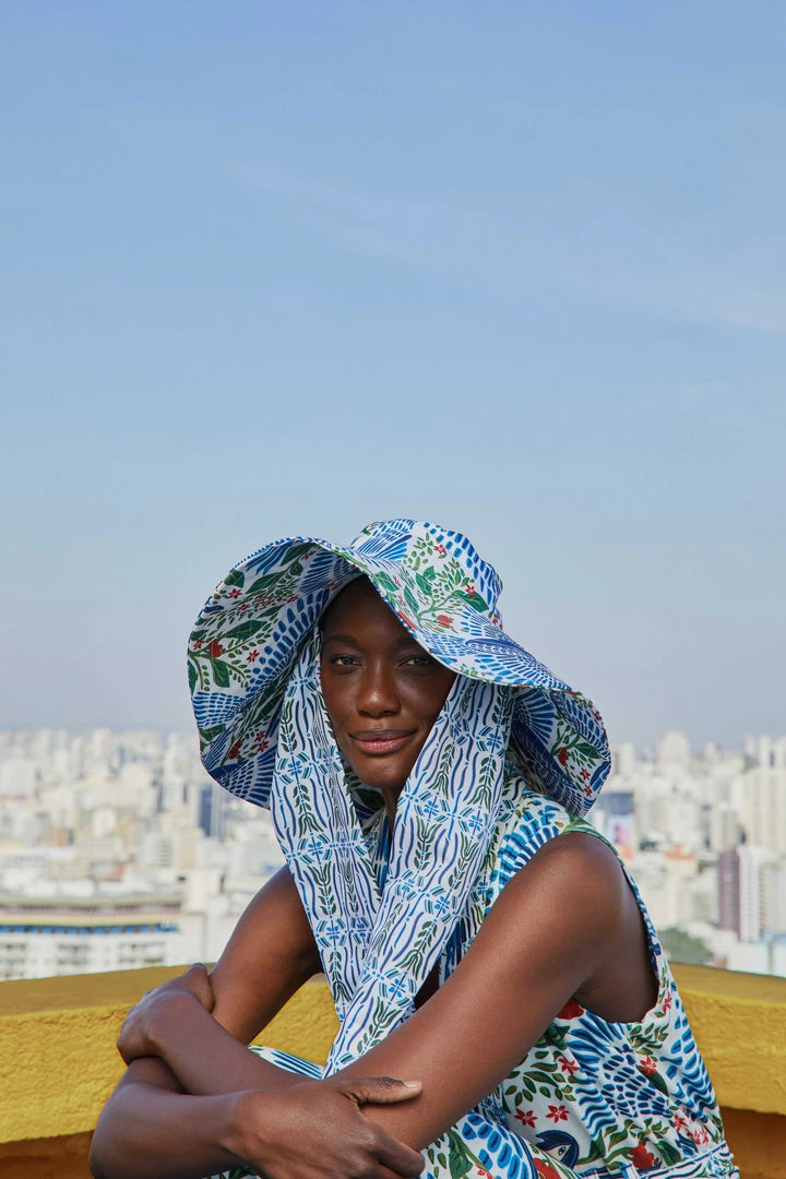 FARM RIO Off White Macaw Flight Hat Most Loved 1 FARM RIO Off White Macaw Flight Hat Most Loved