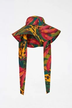 FARM RIO COW PRINT BANANAS HAT