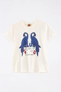 FARM RIO Blue Color Therapy T-Shirt New In