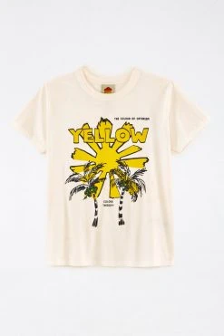 FARM RIO Yellow Color Therapy T-Shirt New In