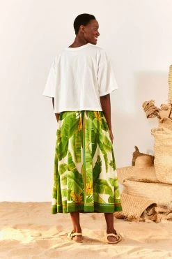 FARM RIO Green Color Therapy T-Shirt