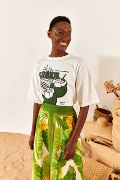 FARM RIO Green Color Therapy T-Shirt 8 FARM RIO Green Color Therapy T-Shirt