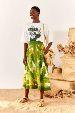 FARM RIO Green Color Therapy T-Shirt 9 FARM RIO Green Color Therapy T-Shirt