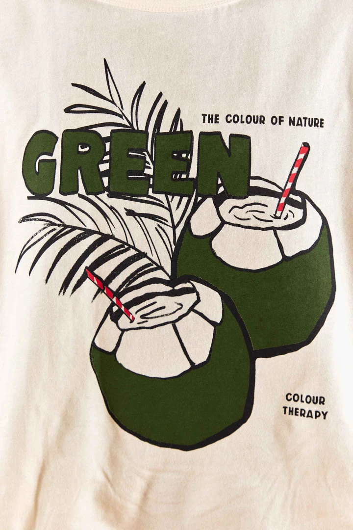 FARM RIO Green Color Therapy T-Shirt 5 FARM RIO Green Color Therapy T-Shirt