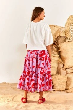 FARM RIO New In Pink Color Therapy T-Shirt